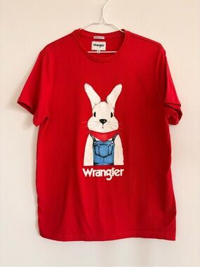 Wrangler Women’s Red Bunny Graphic Tee